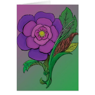 Cartão Flor Ímpar
