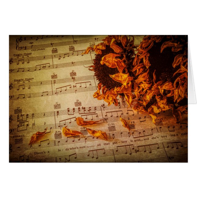 Cartão Flor para Criança (Frente Horizontal)