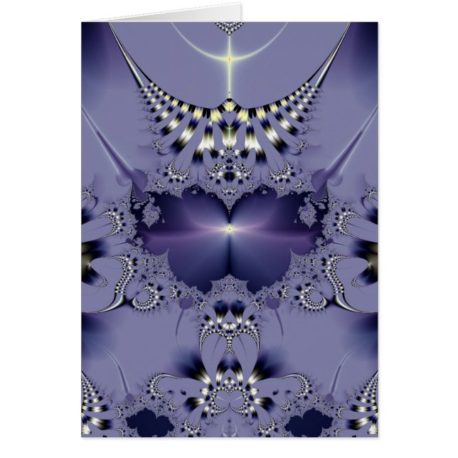 Cartão Flor Roxo (Frente)