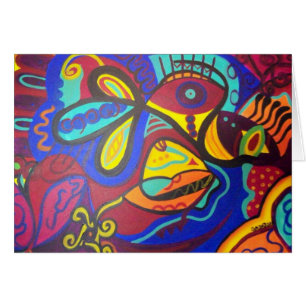 Cartão Flor Sagrada