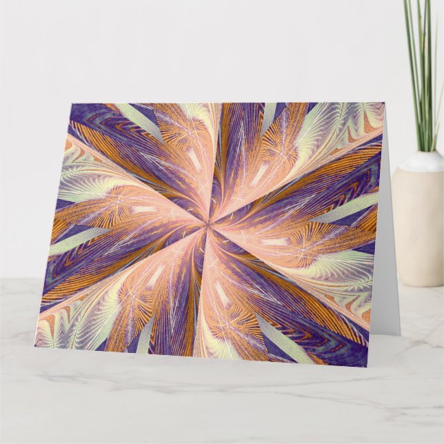 CARTÃO FLOR SELVAGEM NO ESPIRAL 1 (Frente)