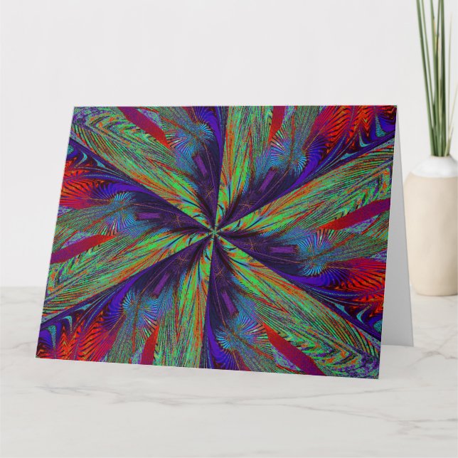 CARTÃO FLOR SELVAGEM NO ESPIRAL 10 (Frente)