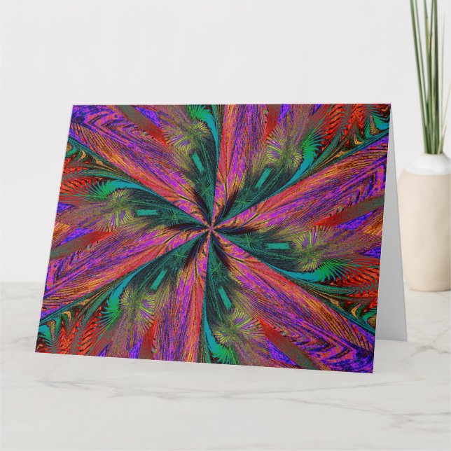 CARTÃO FLOR SELVAGEM NO ESPIRAL 11 (Frente)