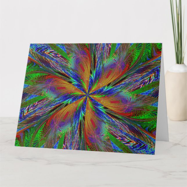 CARTÃO FLOR SELVAGEM NO ESPIRAL 12 (Frente)