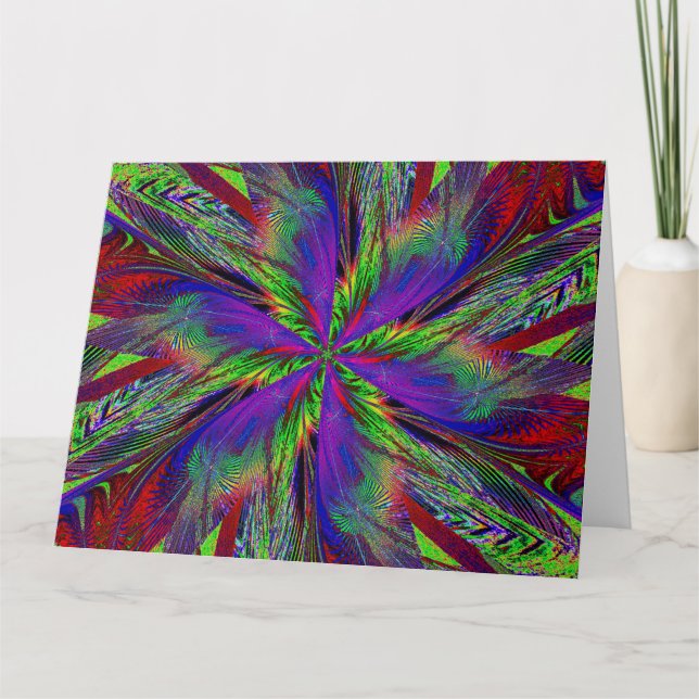 CARTÃO FLOR SELVAGEM NO ESPIRAL 13 (Frente)