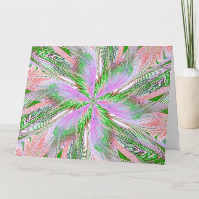 CARTÃO FLOR SELVAGEM NO ESPIRAL 14 (Frente)