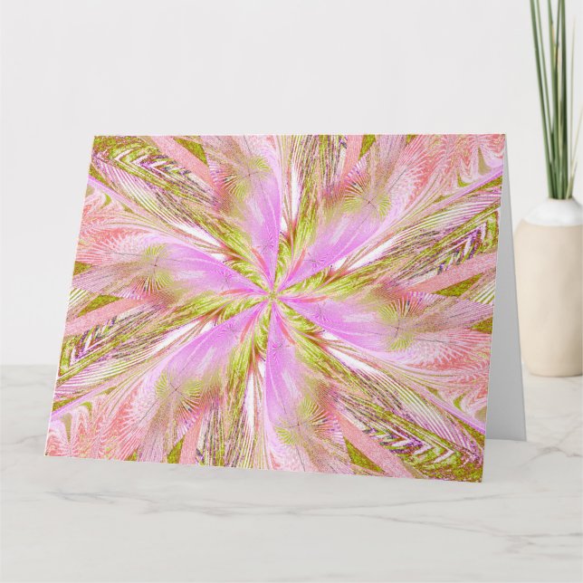 CARTÃO FLOR SELVAGEM NO ESPIRAL 16 (Frente)