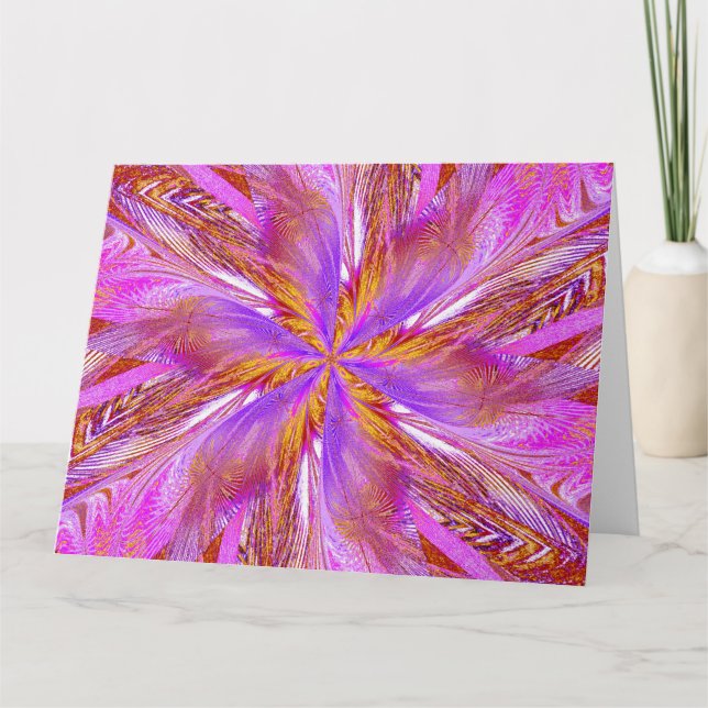 CARTÃO FLOR SELVAGEM NO ESPIRAL 18 (Frente)