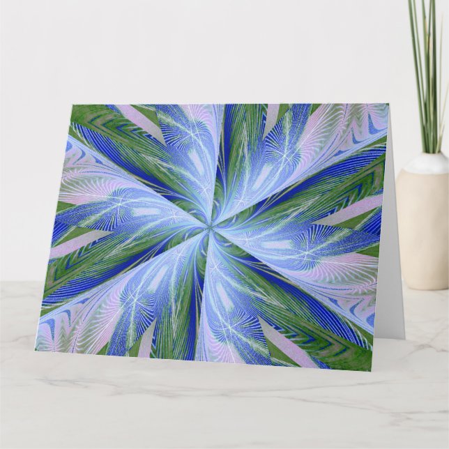 CARTÃO FLOR SELVAGEM NO ESPIRAL 3 (Frente)