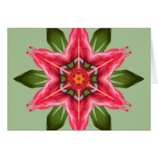 Cartão Flor tropical