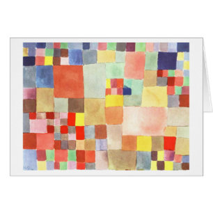 Cartão Flora na areia por Paul Klee