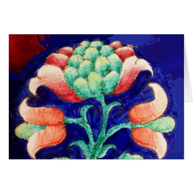 CARTÃO FLORAL (Frente Horizontal)