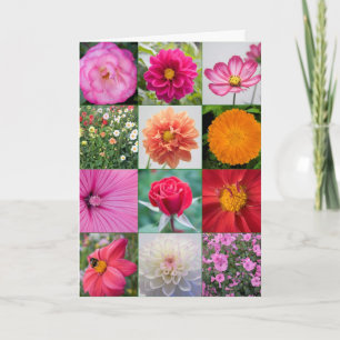 Cartão Floral birthday card