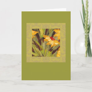 Cartão floral card