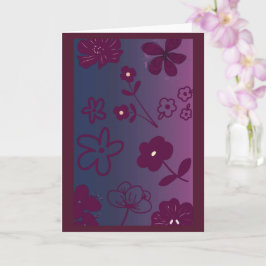 Cartão Floral Design