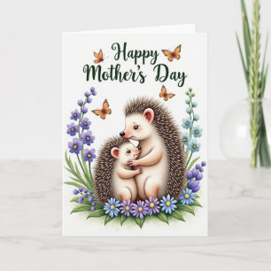 Cartão Floral do Dia das Mães Amor Espinhoso
