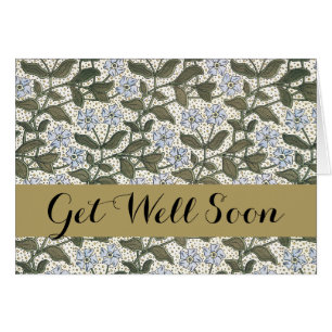 Cartão Floral Elegante Bonito da Flor de Verão