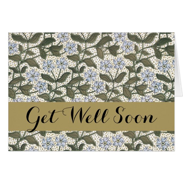 Cartão Floral Elegante Bonito da Flor de Verão (Frente Horizontal)