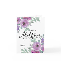 Cartão Floral Feliz Dia das Mães