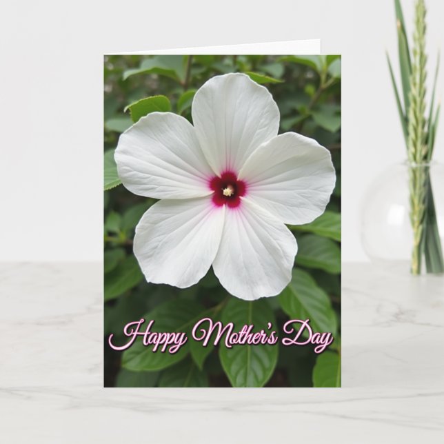 Cartão Floral Fuchsia Bloom Card (Frente)