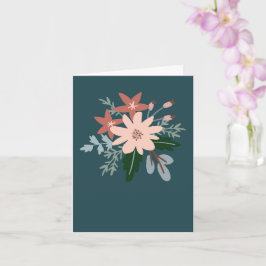 Cartão Floral greeting card