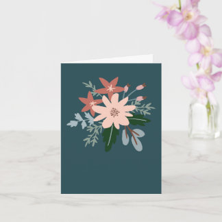 Cartão Floral greeting card