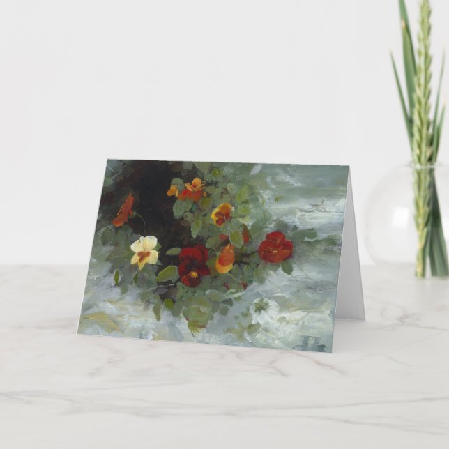 Cartão Floral note card (Frente)