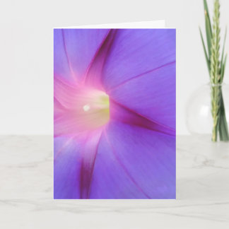 Cartão Floral Roxo