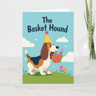 Cartão Floral Sweet Hound