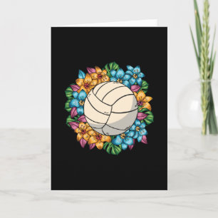 CARTÃO FLORAL VOLLEYBALL