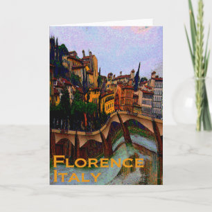 Cartão Florence Italy Greeting Card