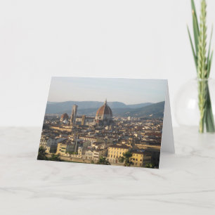 Cartão Florence, Italy greeting card