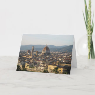 Cartão Florence, Italy greeting card