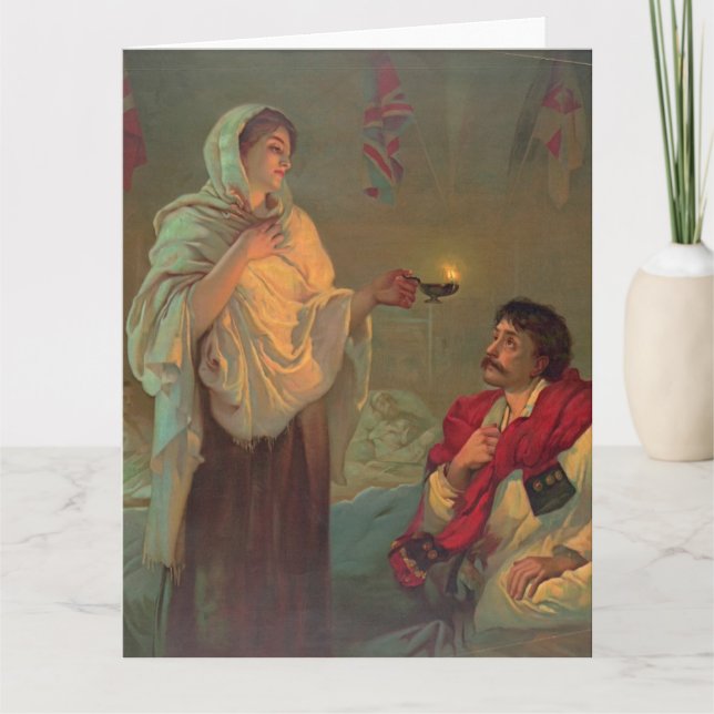 Cartão Florence Nightingale 1891 (Frente)