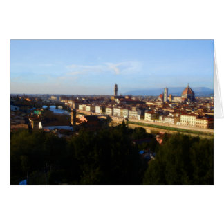Cartão Florence Skyline