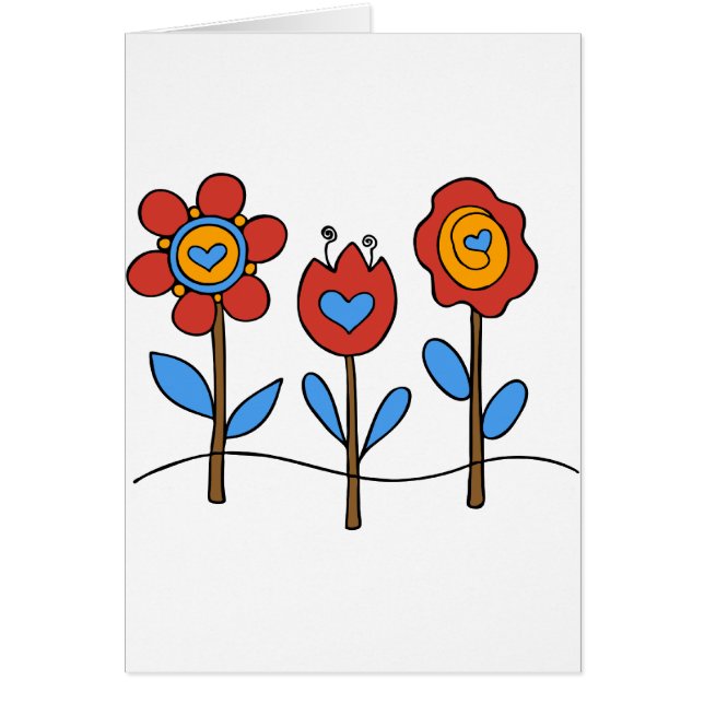 Cartão flores (Frente)