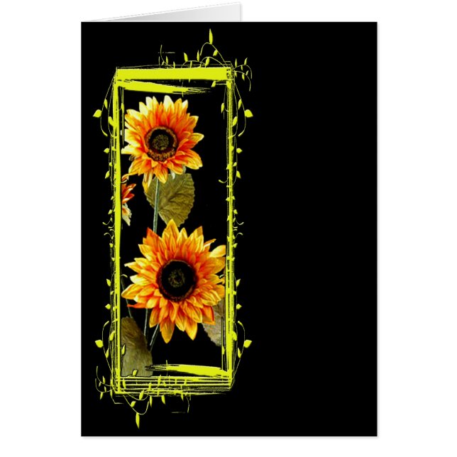 Cartão Flores (Frente)