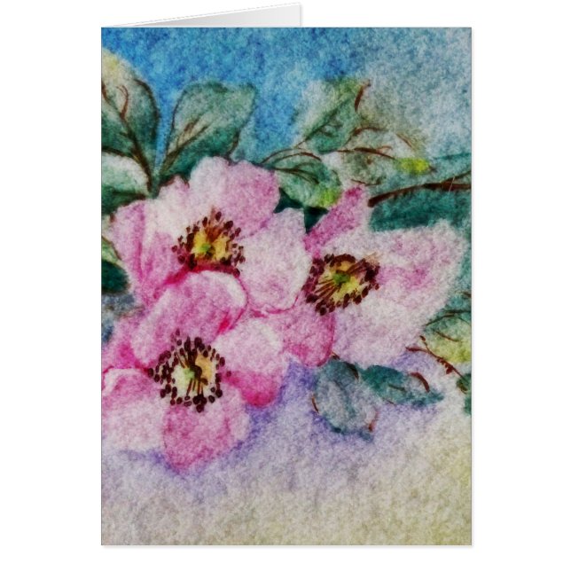 Cartão Flores (Frente)