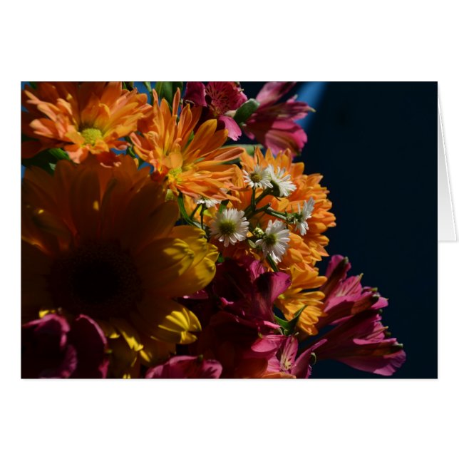 Cartão flores (Frente horizontal)