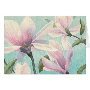 Cartão Flores cor-de-rosa do sul
