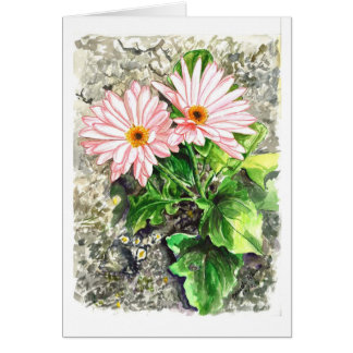Cartão Flores da rua