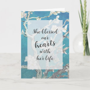 Cartão Flores de Amendoeira Van Gogh Arte Simpatia 