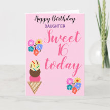 Flores de Aniversário Filha Doce QUALQUER IDADE