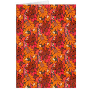 Cartão Flores de Groovy