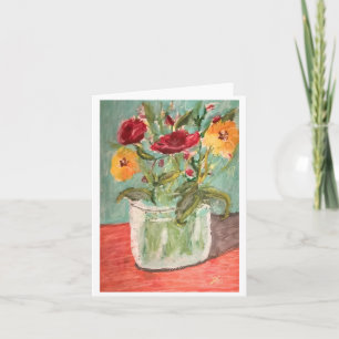 Cartão Flores de Jardim