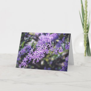 Cartão Flores de lavanda