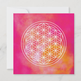 Cartão Flores de vida