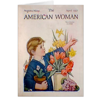 Cartão Flores do jardim