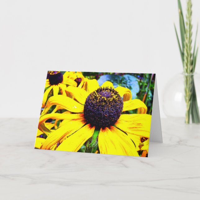 Cartão Flores em Portugal (Frente)