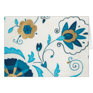 Cartão Flores Indígenas com Fundo Branco
